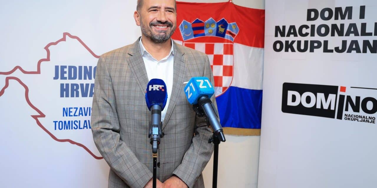 Zagreb: Doček izbornih rezultata u izbornom stožeru Tomislava Jonjića