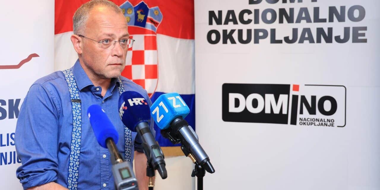 Zagreb: Zlatko Hasanbegović obratio se medijima u izbornom stožeru Tomislava Jonjića