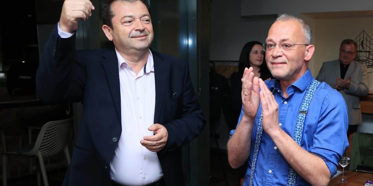 Zagreb: Tomislav Jonjić dao je izjavu za medije nakon izbornih rezultata