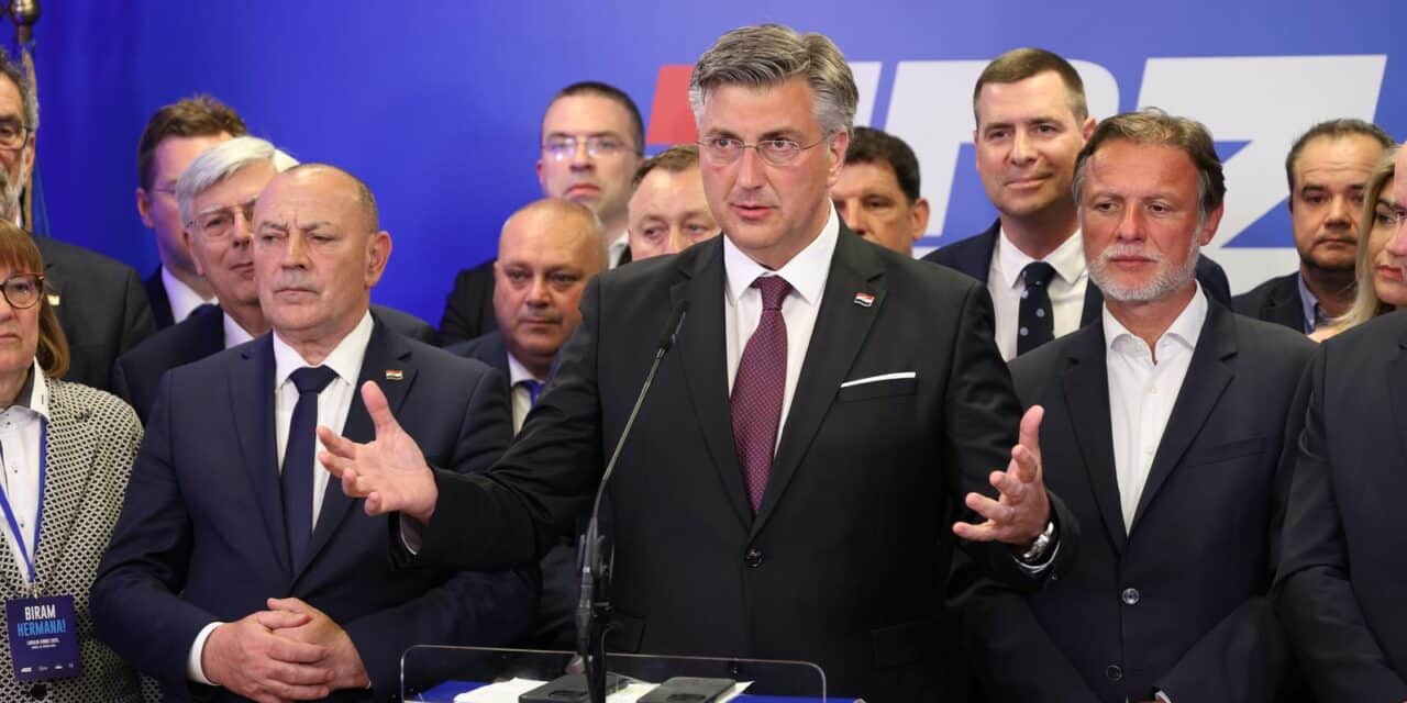 Zagreb: Andrej Plenković obratio se medijima