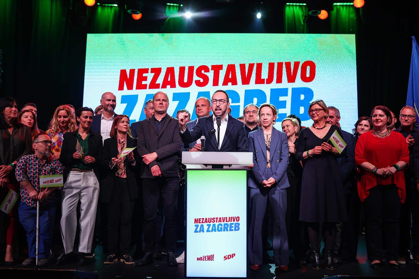 Zagreb: Tomislav Tomašević obratio se medijima nakon rezultata izbora