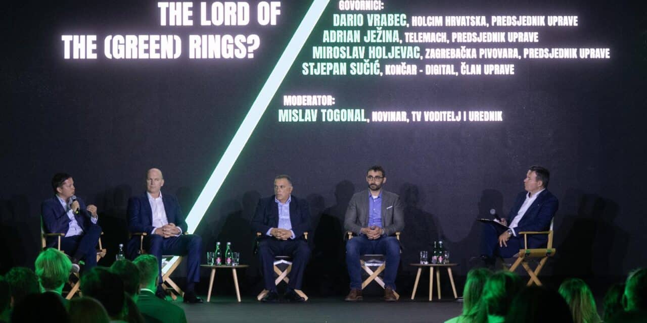 Zagreb: Greencajt festival, panel “The lord of green rings”