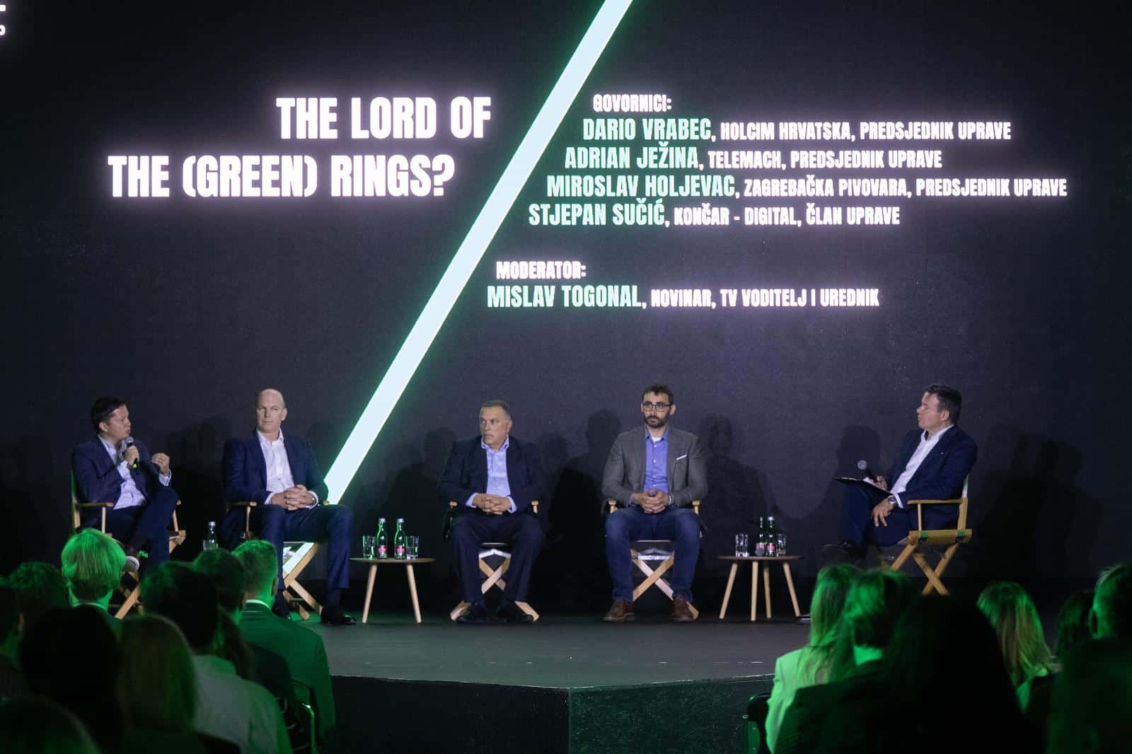 Zagreb: Greencajt festival, panel “The lord of green rings”
