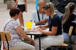 Rijeka: Javnozdravstvena akcija Hrvatski dan mo�danog udara