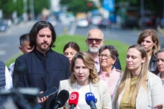 Zagreb: Marija Selak Raspudić održala konferenciju za medije