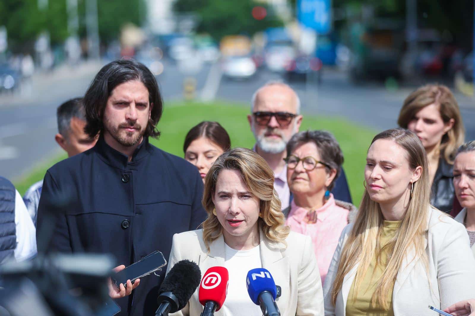 Zagreb: Marija Selak Raspudić održala konferenciju za medije