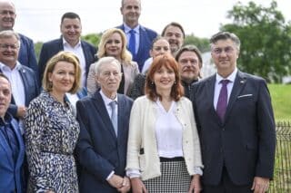 Sveti Ivan Zelina: Andrej Plenković na druženju s članovima HDZ-a