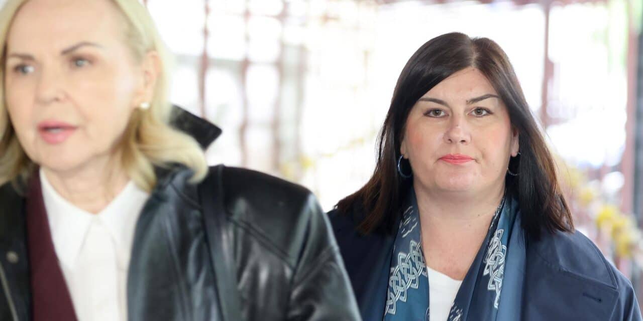 Zagreb: Gabrijela Žalac došla na sud zbog sklapanja nagodbe s USKOK-om