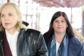 Zagreb: Gabrijela Žalac došla na sud zbog sklapanja nagodbe s USKOK-om