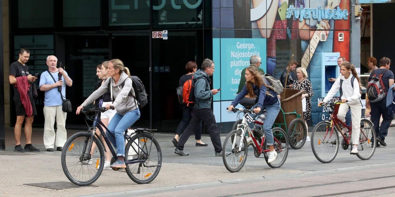 Bicikl u Zagrebu najbolje je prijevozno sredstvo metropolom