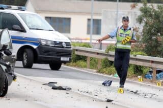 prometna nesreća motor