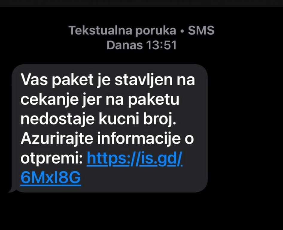 Primjer prijevare
