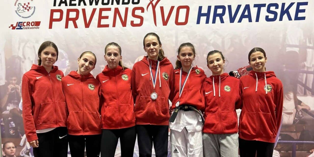 Tkd Velika Gorica- juniorsko prvenstvo Hrvatske 2025