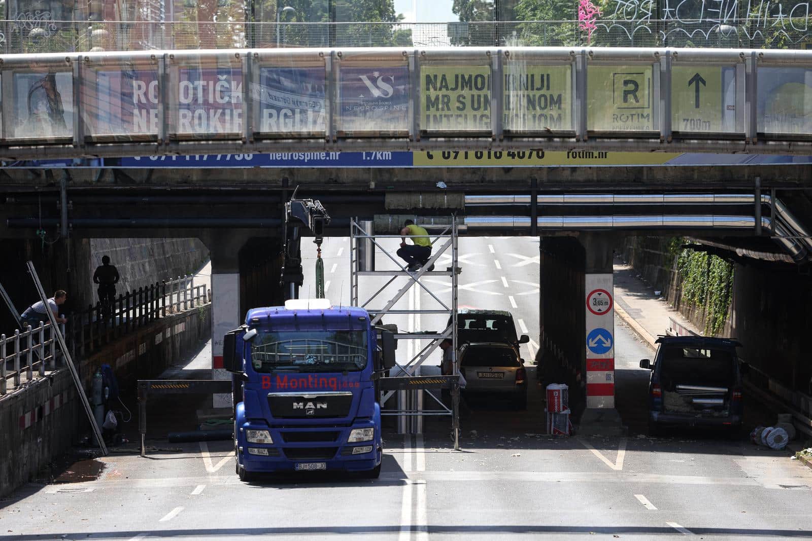 Zagreb: Zbog radova na željezničkom nadvožanjku zatvorena je Miramarska