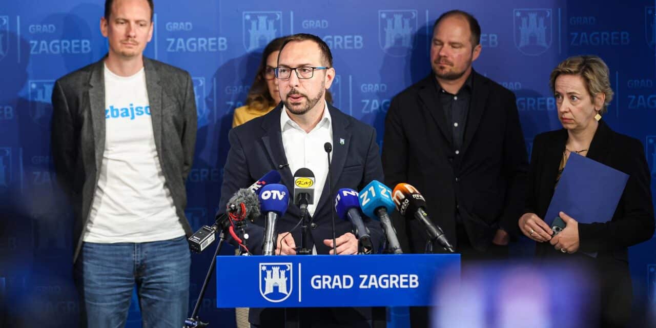 Zagreb: Tomislav Tomašević i njegovi zamjenici predstavili nove usluge održivog javnog prijevoza – Bajs