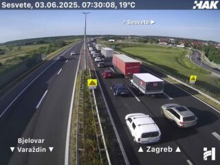 Prometna nesreća na A3 usporava promet kolona prema Zagrebu na A4 duga 6 km