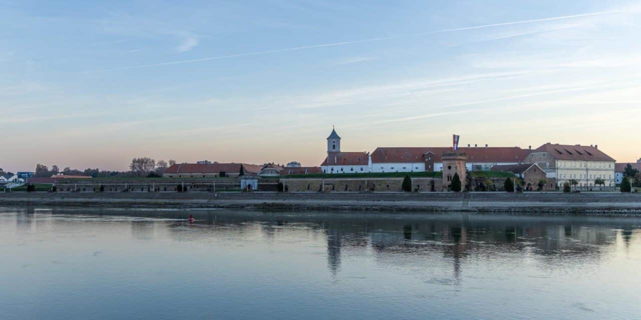 Zalazak sunca u Osijeku