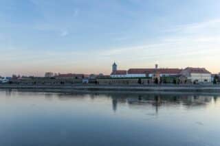 Zalazak sunca u Osijeku