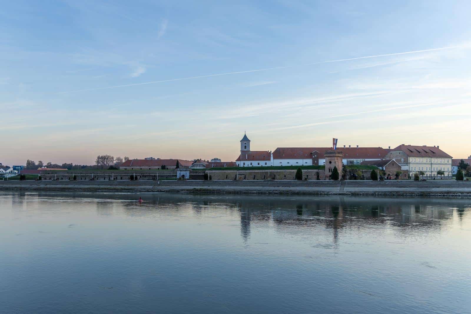 Zalazak sunca u Osijeku