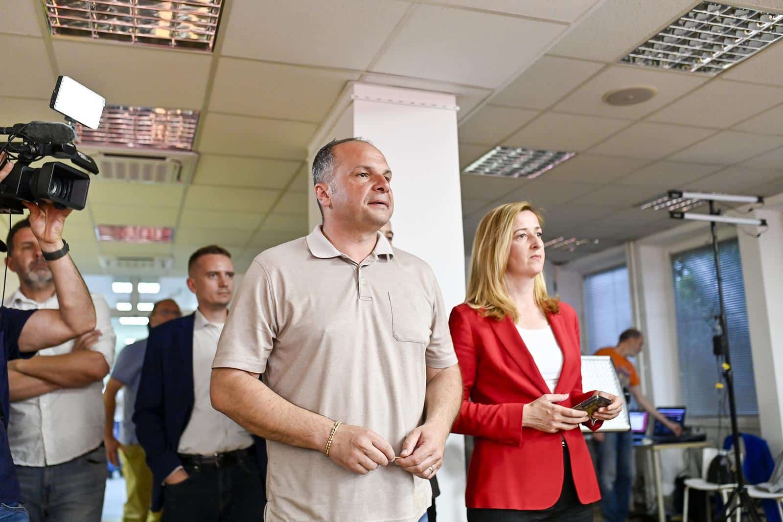 Zagreb: Iščekivanje rezultata u stožeru SDP-a