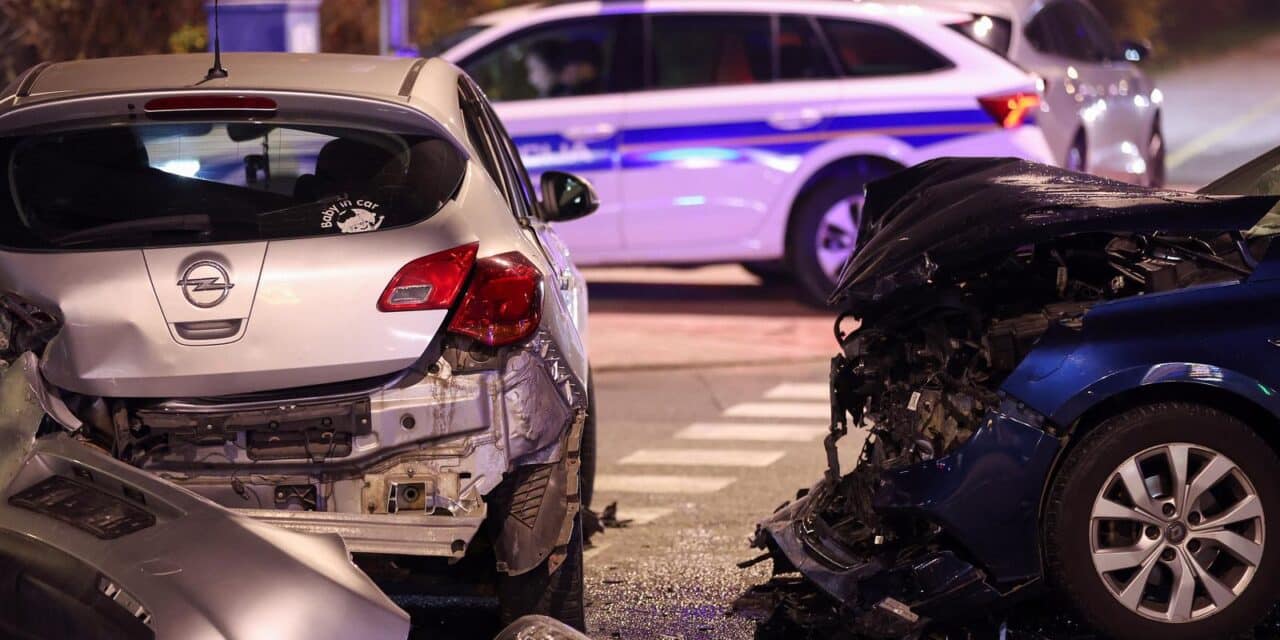 prometna nesreća sudar policija