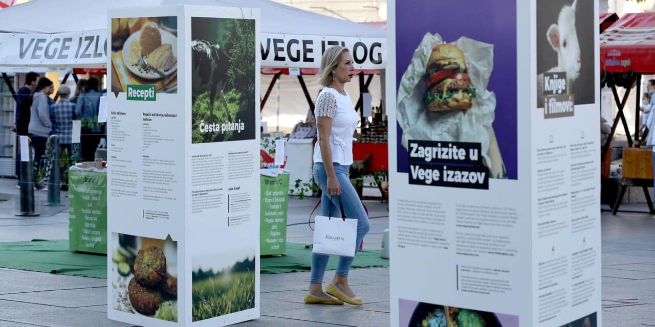 Zagreb: Na Trgu bana Jelačića počeo dvodnevni 13. ZeGeVege festival