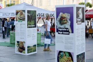 Zagreb: Na Trgu bana Jelačića počeo dvodnevni 13. ZeGeVege festival