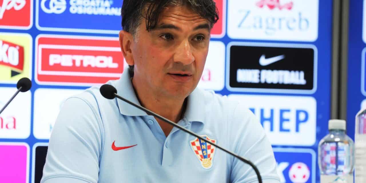 Rijeka: Zlatko Dalić i Duje Ćaleta Car na konferenciji za medije