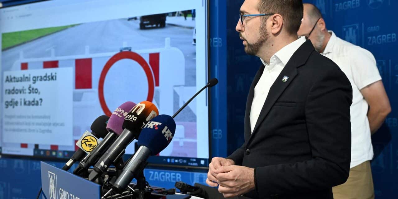 Zagreb: Tomašević predstavio interaktivnu kartu za praćenje radova