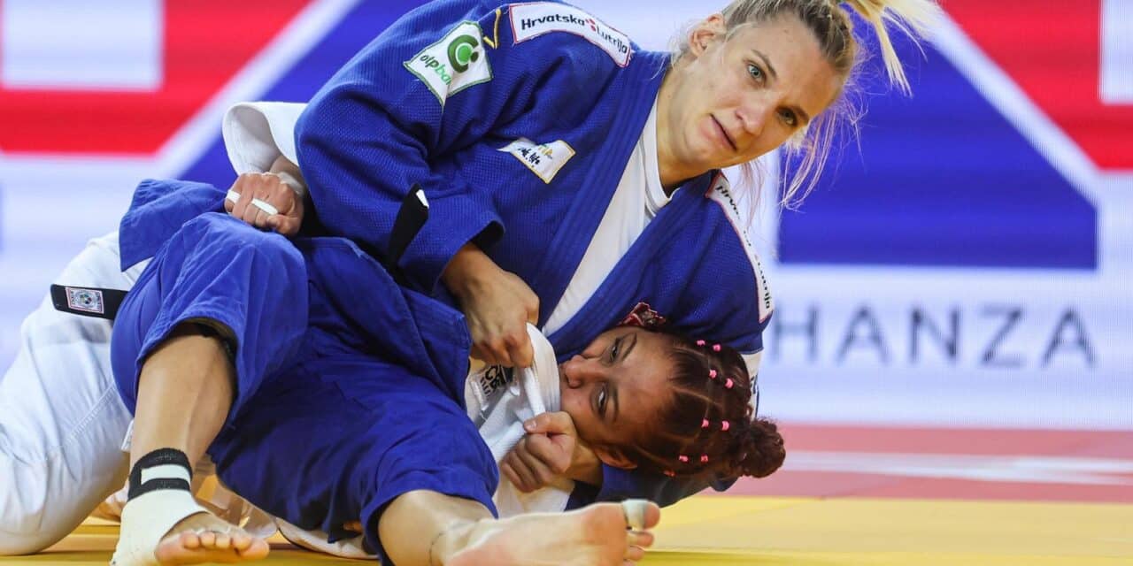 IJF World Judo Tour Zagreb Grand Prix 2024., borba za broncu, �ene -70kg, Kaillany Cardoso – Lara Cvjetko