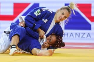 IJF World Judo Tour Zagreb Grand Prix 2024., borba za broncu, �ene -70kg, Kaillany Cardoso – Lara Cvjetko