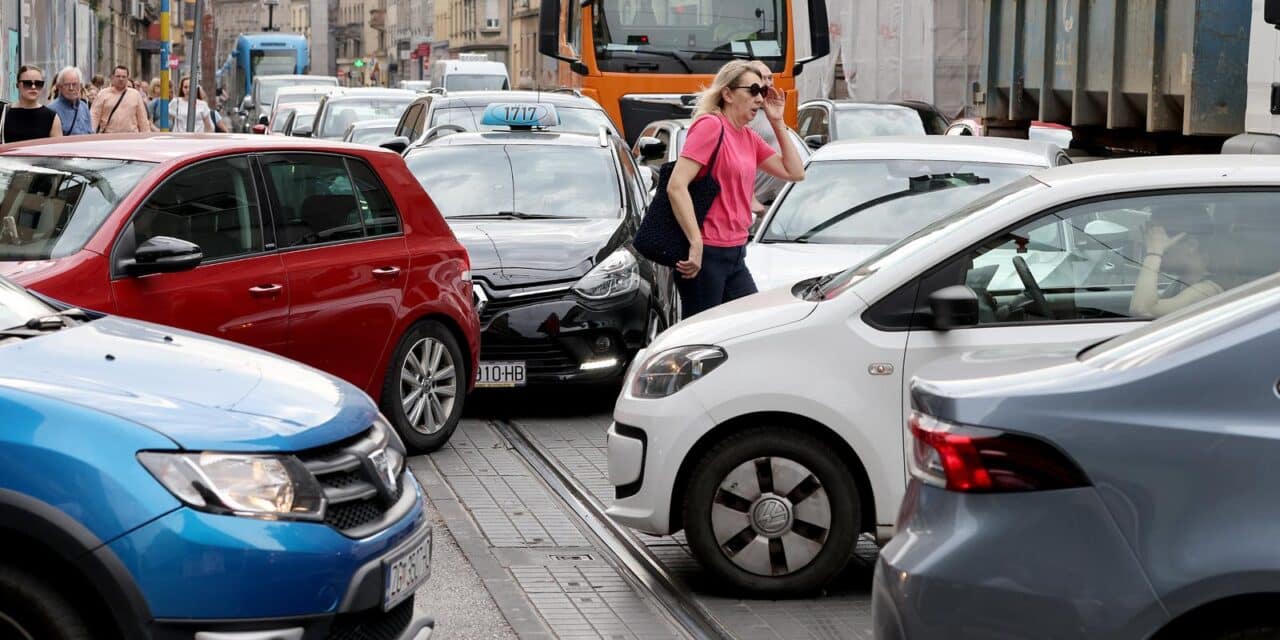 Zagreb: Prometni kaos u Ilici zbog rekonstrukcije vodoopskrbnog cjevovoda