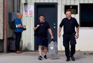 Zagreb: Kosta Kostanjević, uhićen u aferi Hipodrom, pušten iz istražnog zatvora u Remetincu