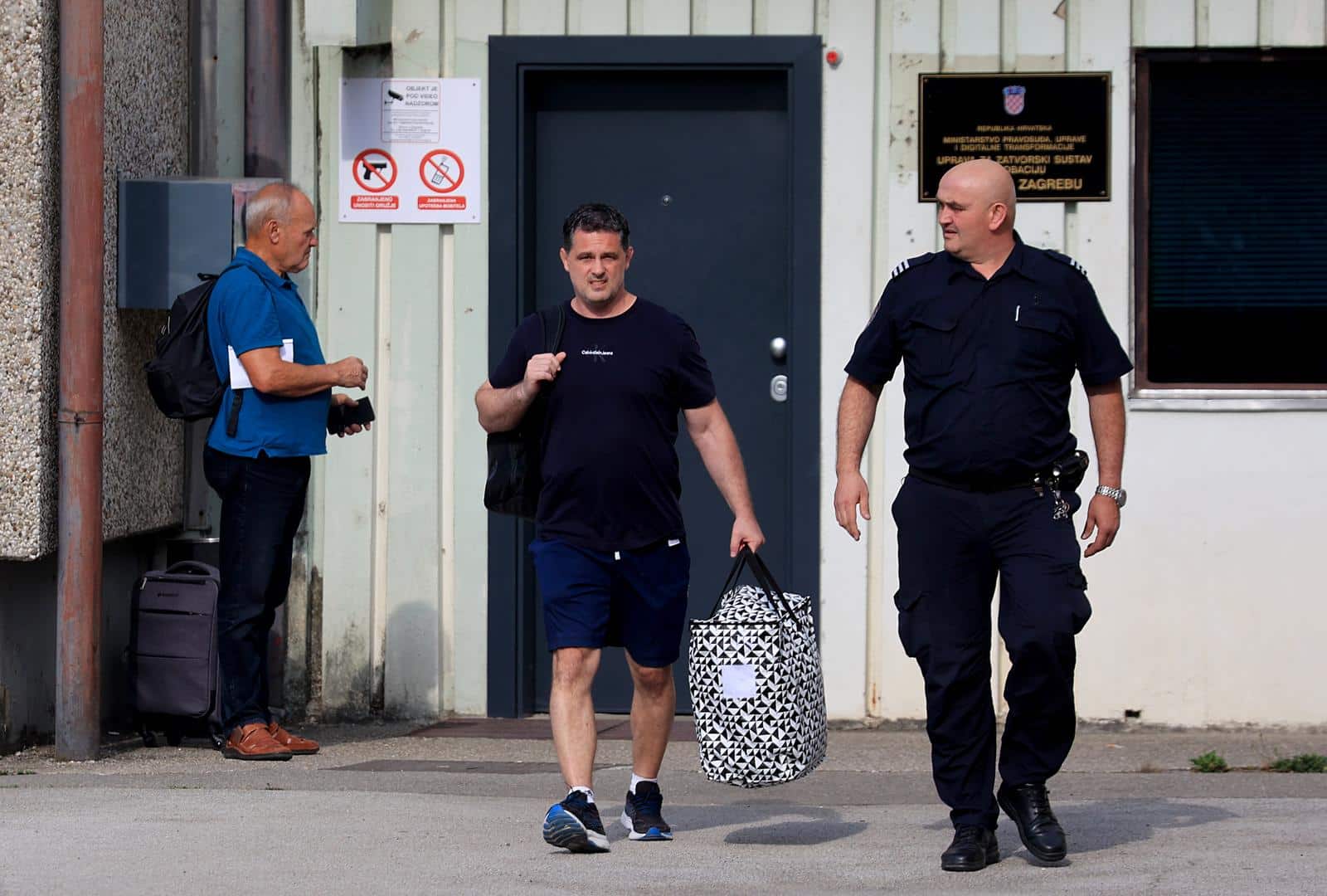 Zagreb: Kosta Kostanjević, uhićen u aferi Hipodrom, pušten iz istražnog zatvora u Remetincu