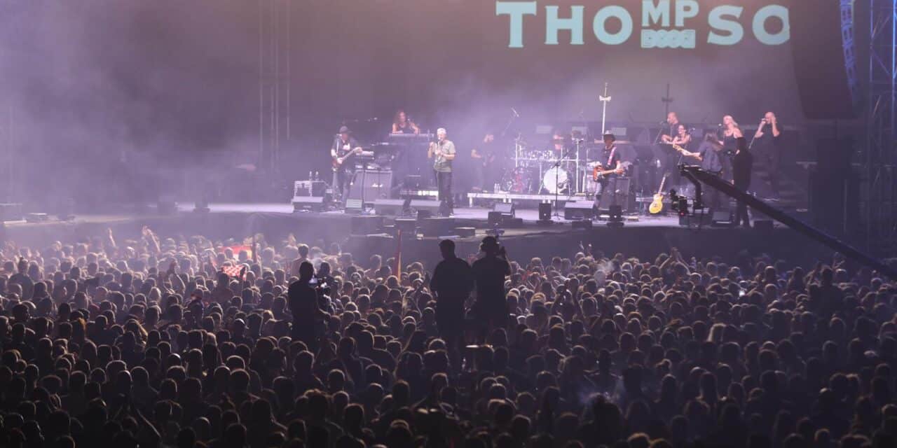 Dugopolje: Thompson održao koncert na prepunom stadionu Hrvatskih vitezova