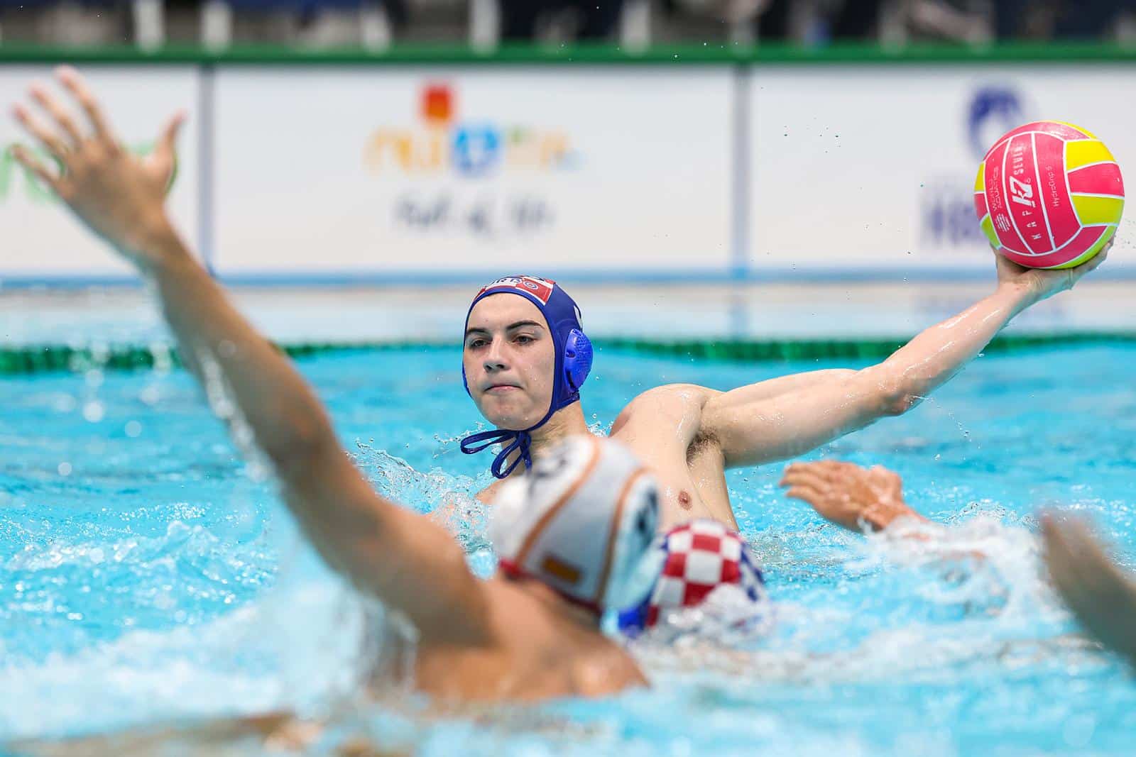 Zagreb: Svjetsko prvenstvo u vaterpolu U20, polufinale, Hrvatska – Španjolska
