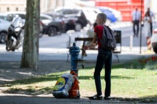 Toplinski val u centru Zagreba