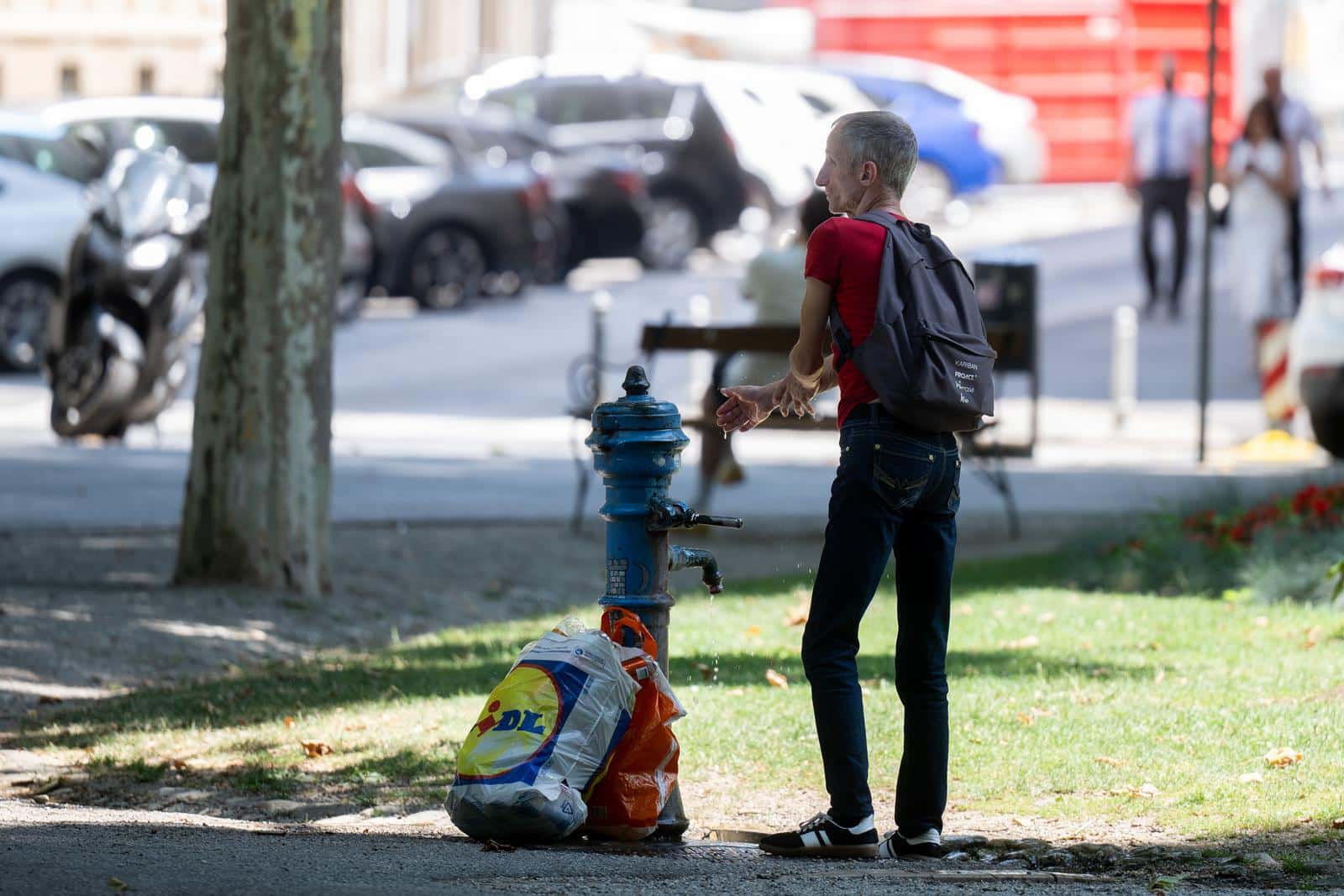Toplinski val u centru Zagreba