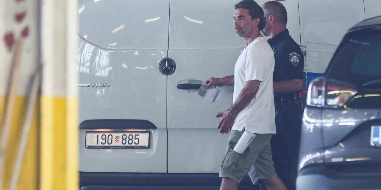 Zagreb: Uhićeni Marinko Zovko iz ZG parkinga se dovodi se na ispitivanje