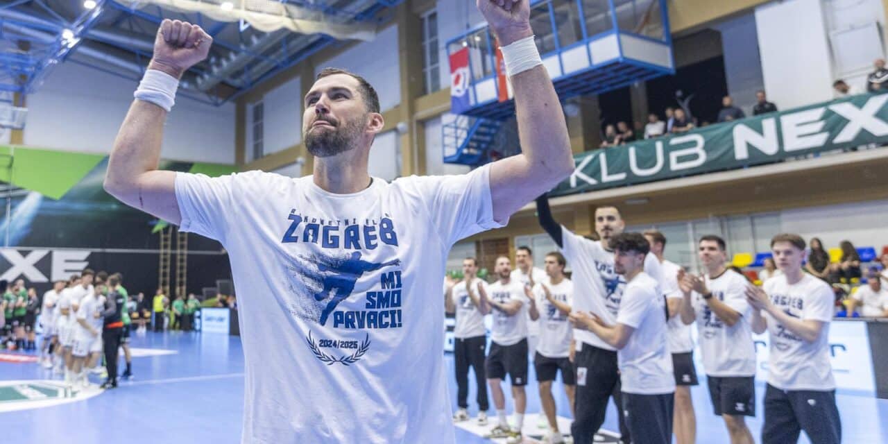 RK Zagreb u Našicama osvojio 33. titulu prvaka Hrvatske!