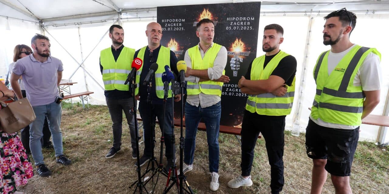 Zagreb: Konferencija za medije organizatora uoči Thompsonovog koncerta na Hipodromu