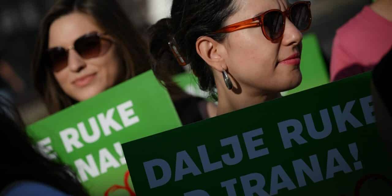 Zagreb: Prosvjed “Dalje ruke od Irana” u organizaciji hrvatsko-iranskog društva Irandustan