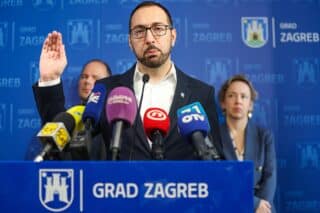 Zagreb: Tomislav Tomašević održao redovnu konferenciju za medije