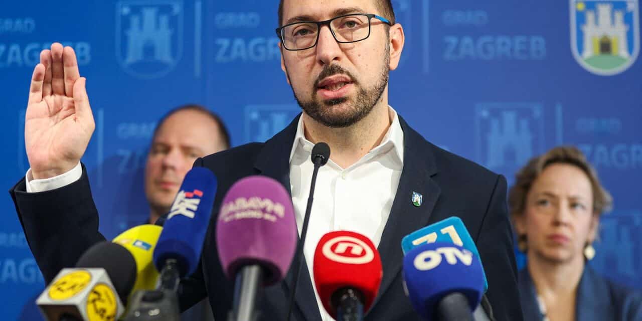 Zagreb: Tomislav Tomašević održao redovnu konferenciju za medije