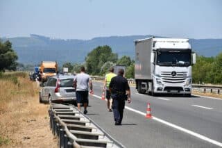 Vrbovljani: Sudar kamiona i osobnog automobila na autocesti A3