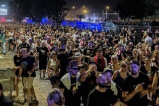 Zagreb: Veliki zastoj na Mostu slobode nakon Thompsonovog koncerta, ljudi stoje ne mjestu
