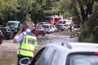 Velike štete u okolici Poljuda nakon oluje koja je poharala Split