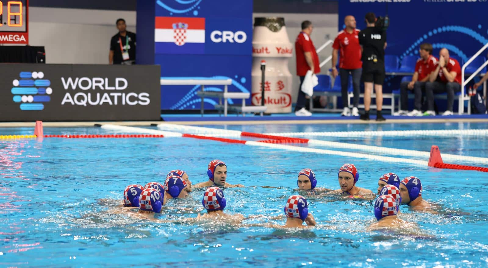 Svjetsko prvenstvo u vodenim sportovima – Singapur 2025., vaterpolo, Kina – Hrvatska