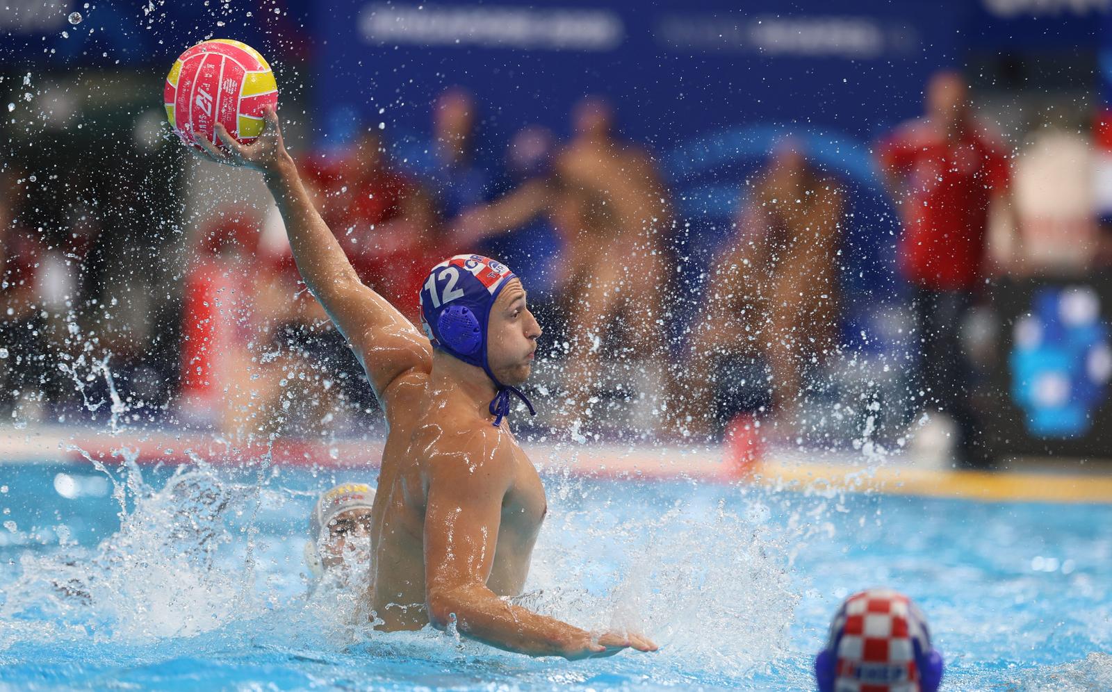 Svjetsko prvenstvo u vodenim sportovima – Singapur 2025., vaterpolo, Kina – Hrvatska