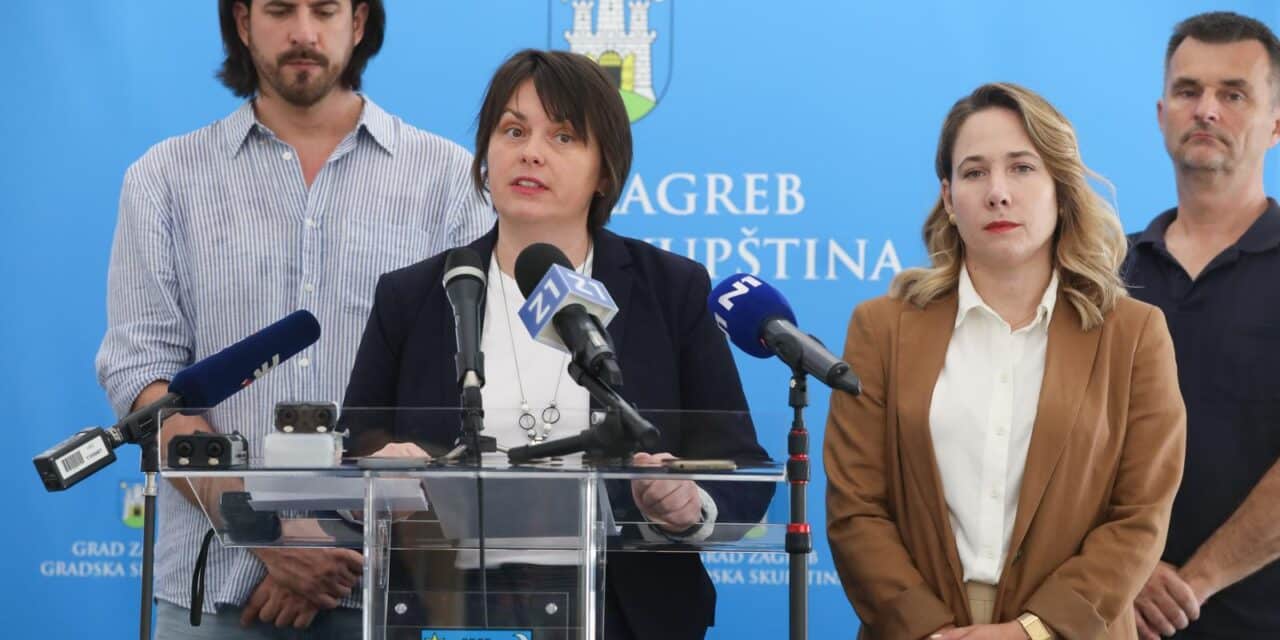 Zagreb: Nezavisna lista Marije Selak Raspudić održala je konferenciju za medije